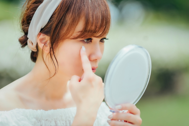 ハム目かもしれないと悩む女性